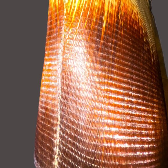 Sac Buri Palm Rattan Woven Ombre' Philippine's Shoulder Bag w/ Gold Hardware NWT - Picture 11 of 12